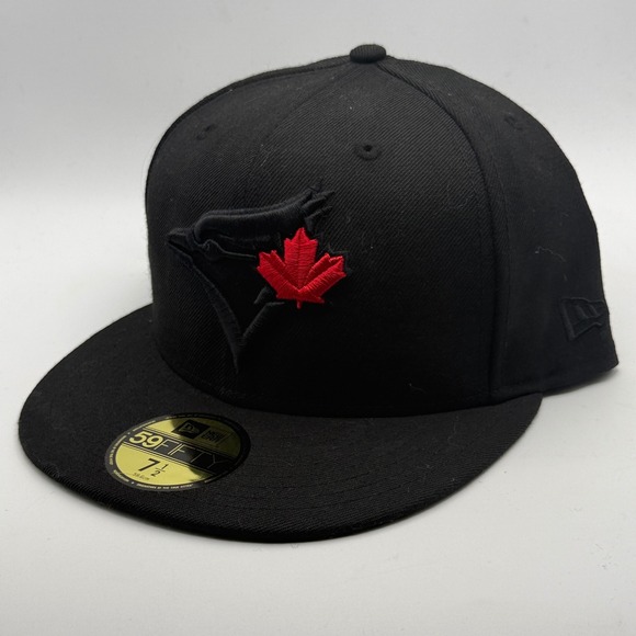 New Era Other - New Era 59FIFTY Toronto Blue Jays MLB Fitted Hat Black Red 7 1/2 20413762